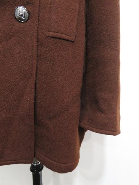 カシミヤ オーバーサイズ Wブレスド コート