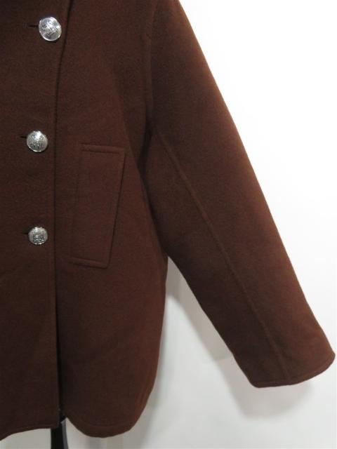 カシミヤ オーバーサイズ Wブレスド コート