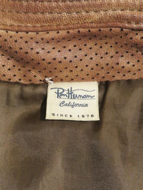 Ron Harman ヴィンテージ加工 レザーブルゾン