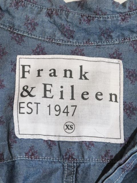Frank & Eileen フラワー シャツ
