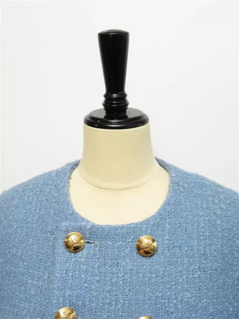 ツイード シャスール ジャケット