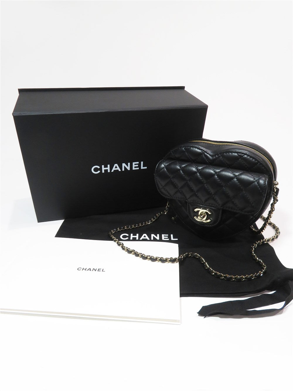 CC in Love Heart Bag ハート チェーン ショルダー バッグ 2022