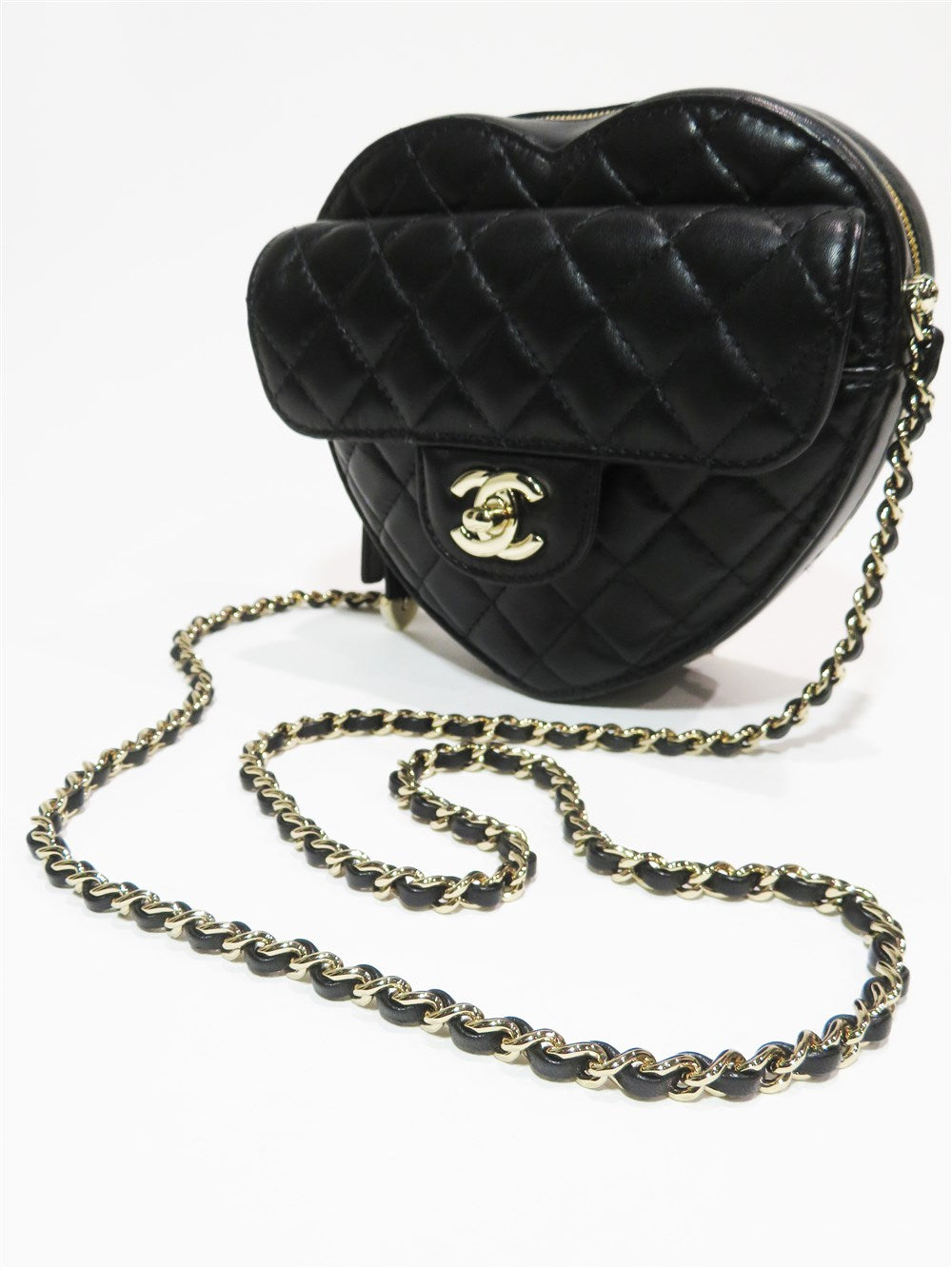 CC in Love Heart Bag ハート チェーン ショルダー バッグ 2022