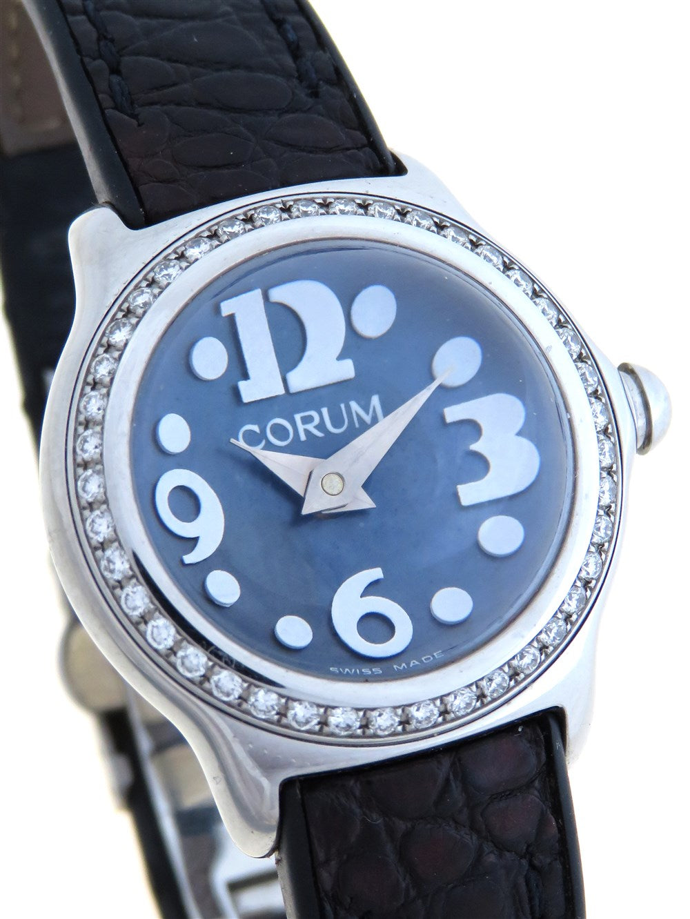 CORUM バブル ダイヤベゼル リストウォッチ