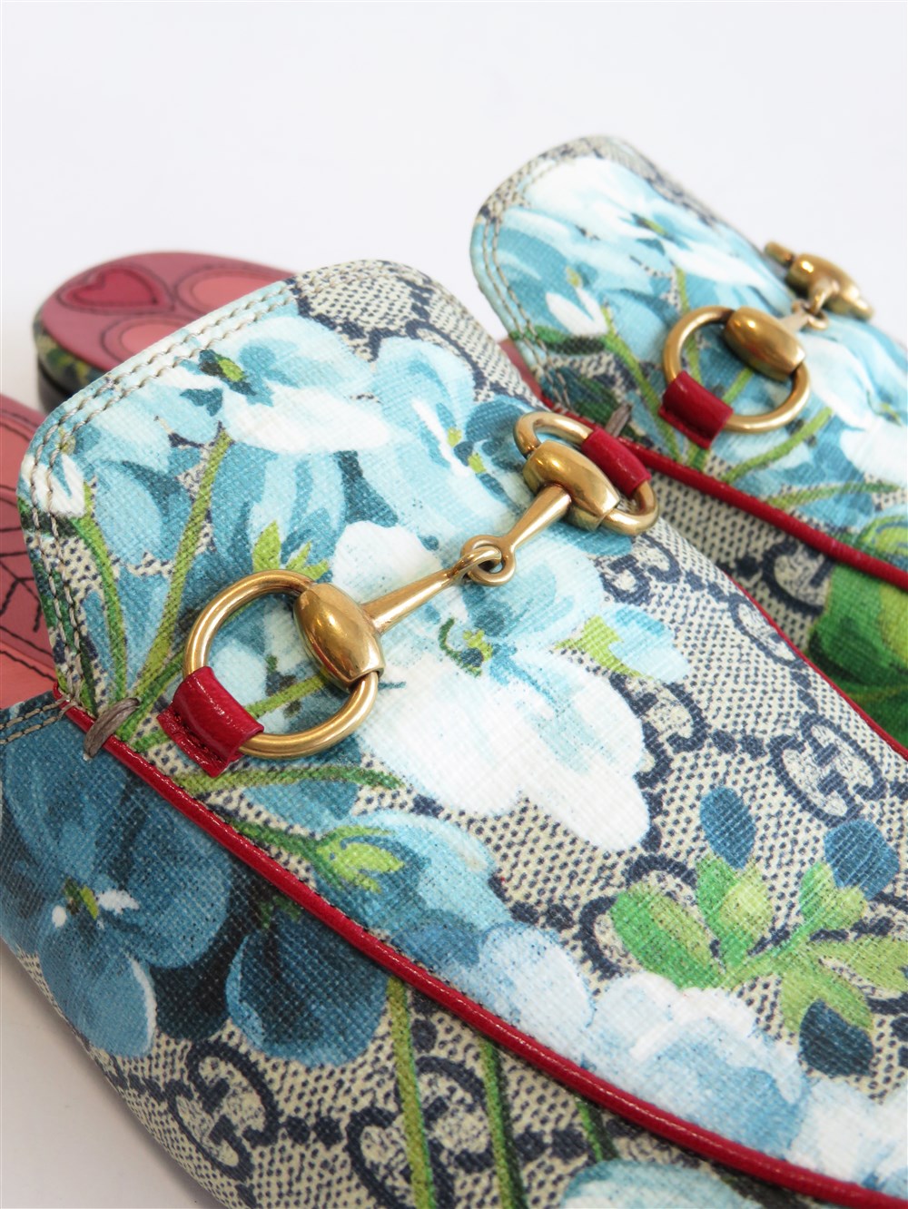 美品＊ GUCCI ＊ ブルームス ＊ プリンスタウン GGブルームス プリンスタウン サンダル