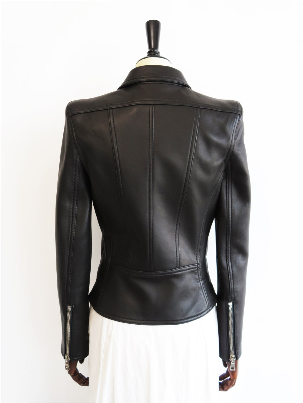 ダブルジップ ライダース ジャケット