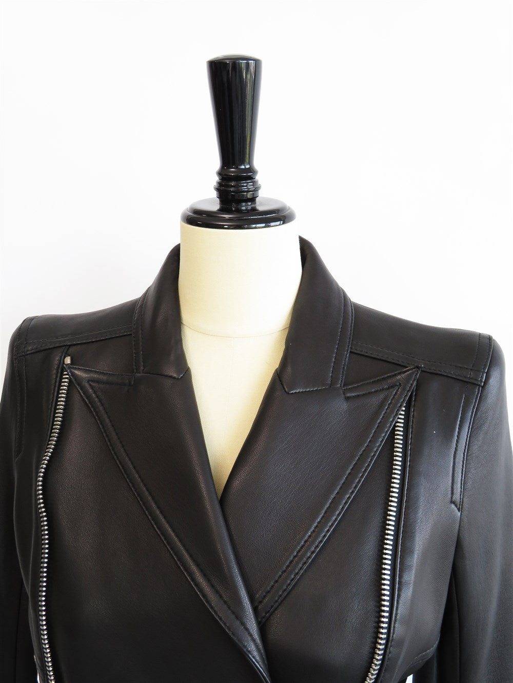 ダブルジップ ライダース ジャケット