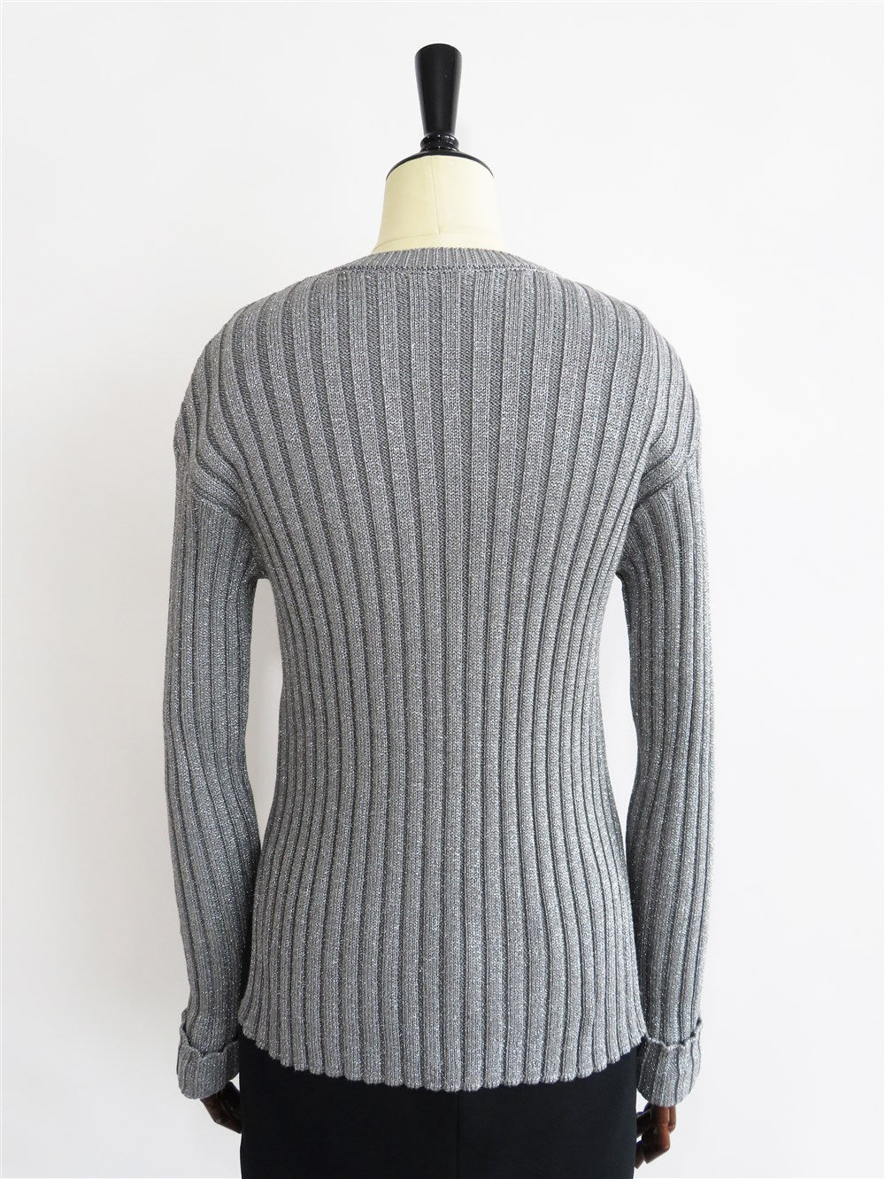 グリッター リブニット