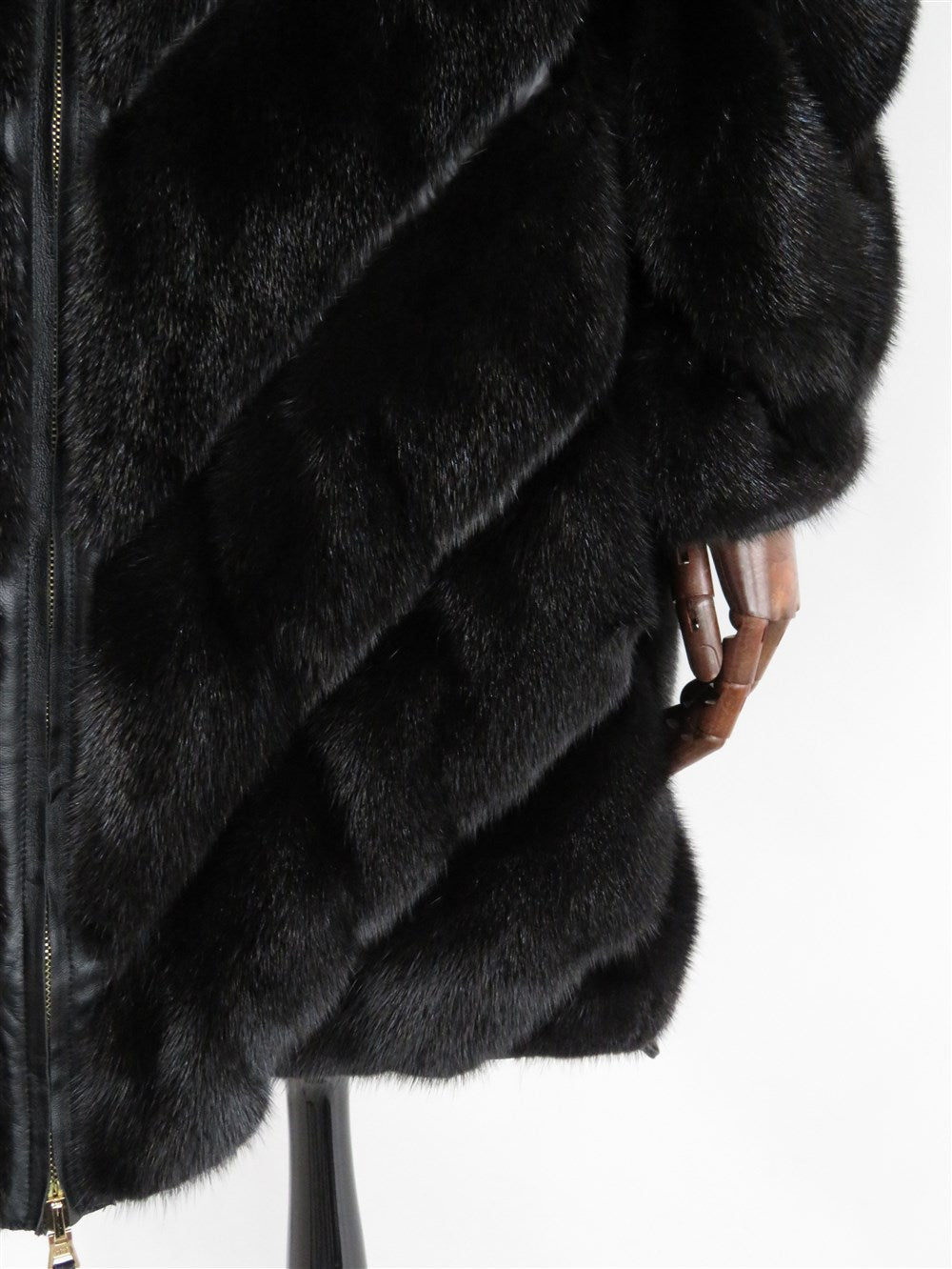 YVES SALOMON ミンクダウンコート