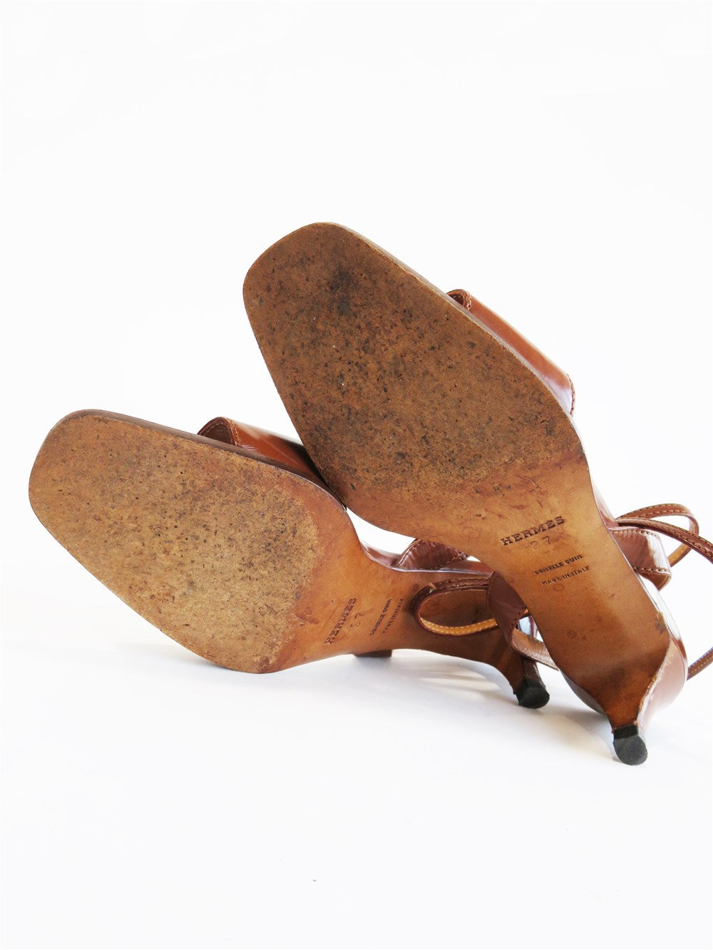 レースアップ サンダル