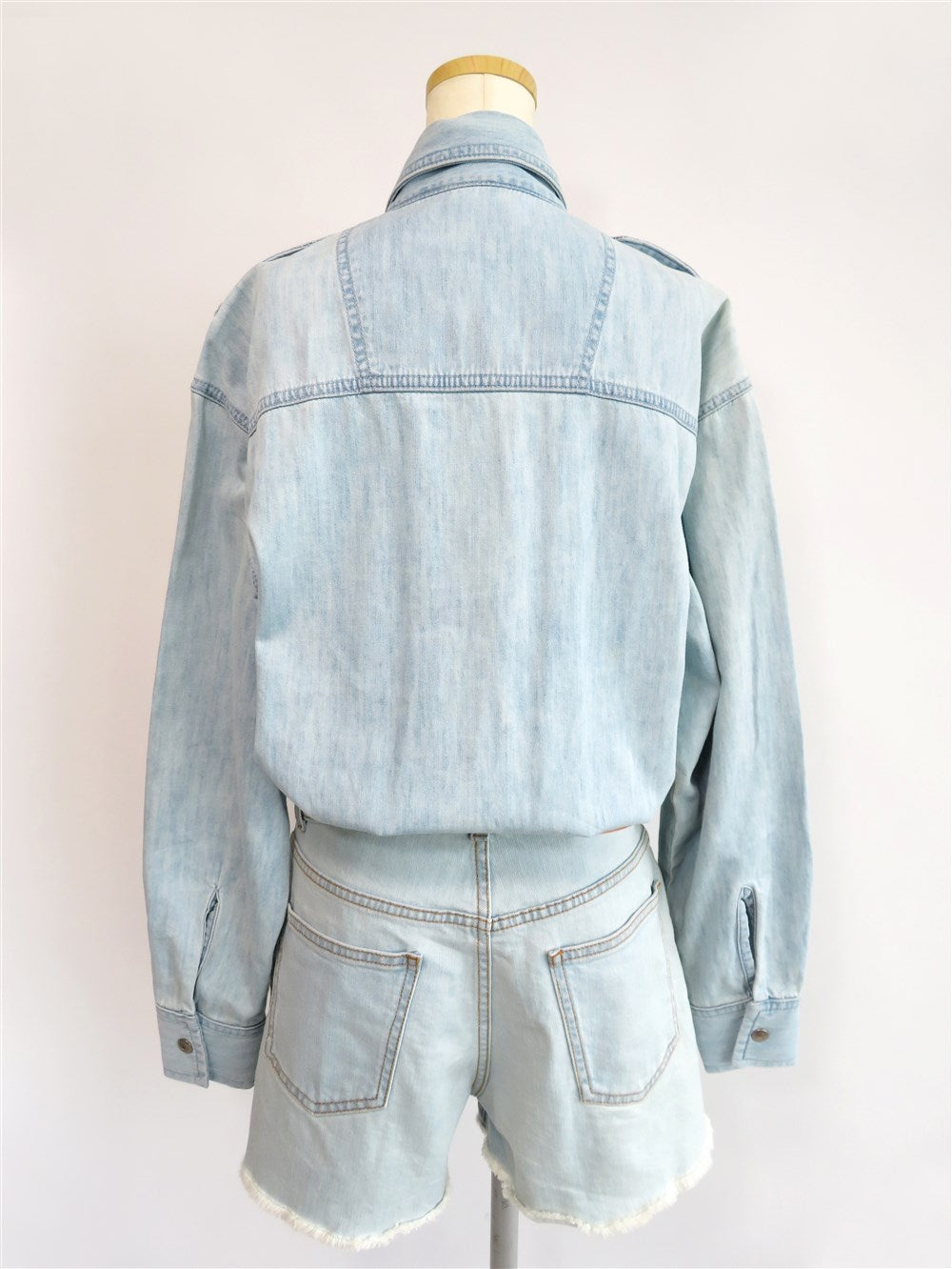 デニム ジャンプスーツ