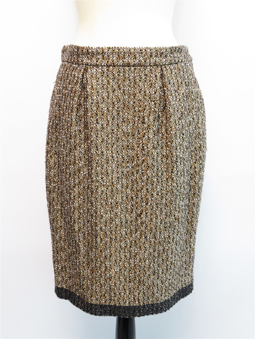 YSL ノーカラー ツイード セットアップ