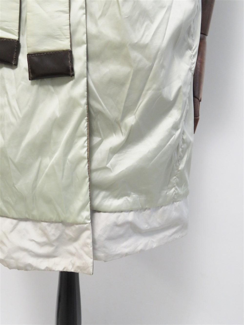 リバーシブル フーデッド コート