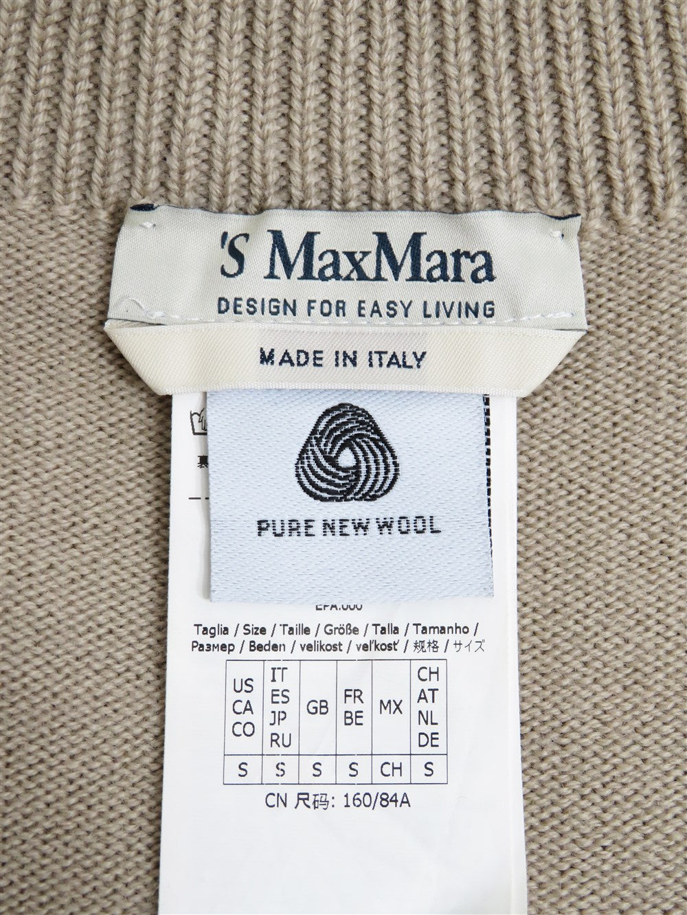 'S ハイネック ニット ワンピース