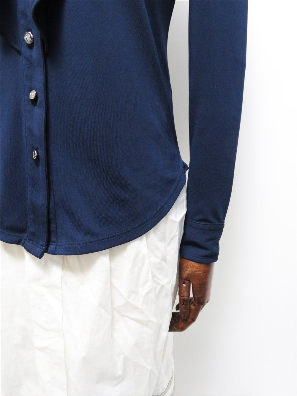 フリルカラー ブラウス