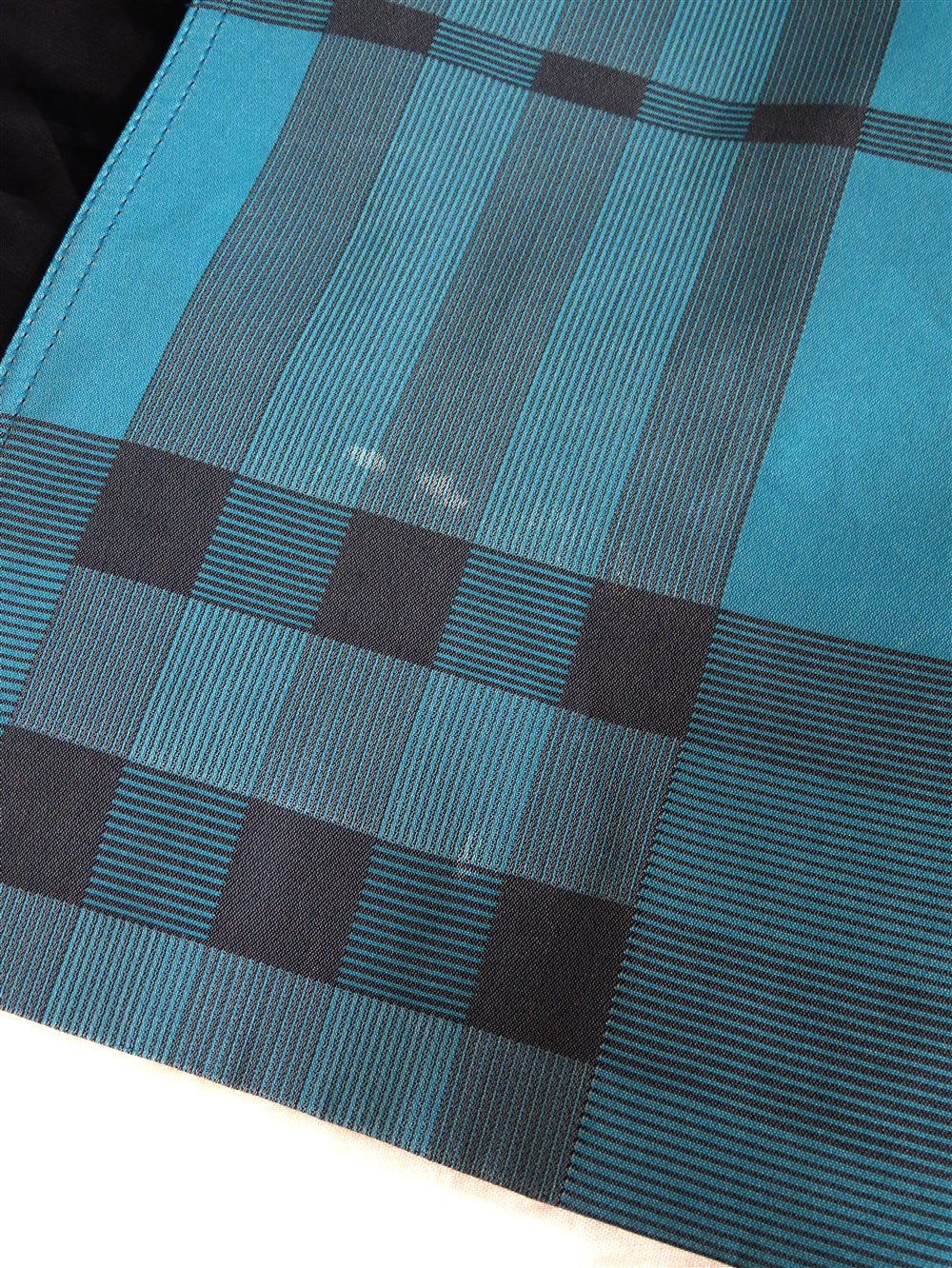 チェック柄 トレンチ コート