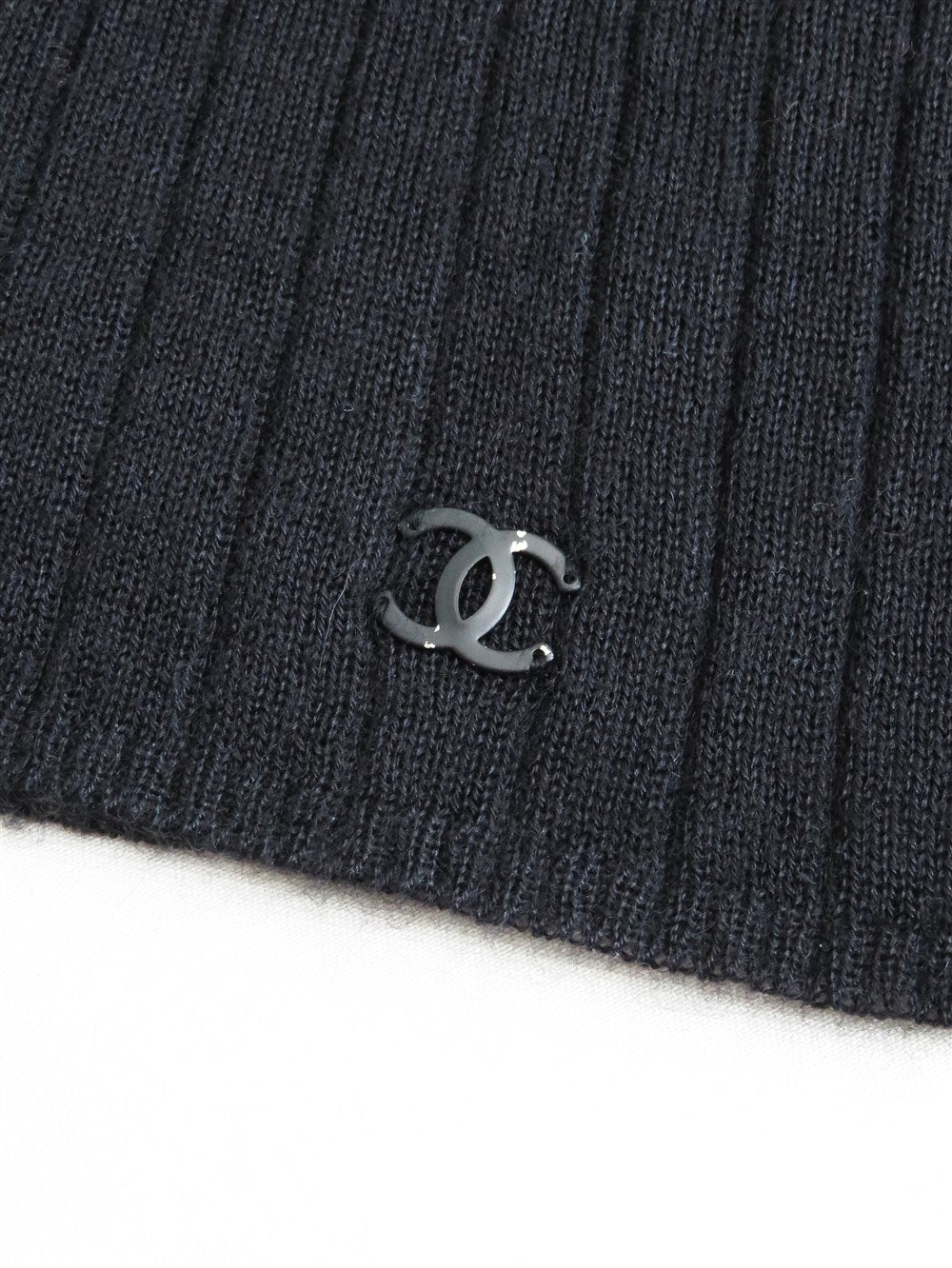 CC カシミヤ シルク タートルネック リブ ニット