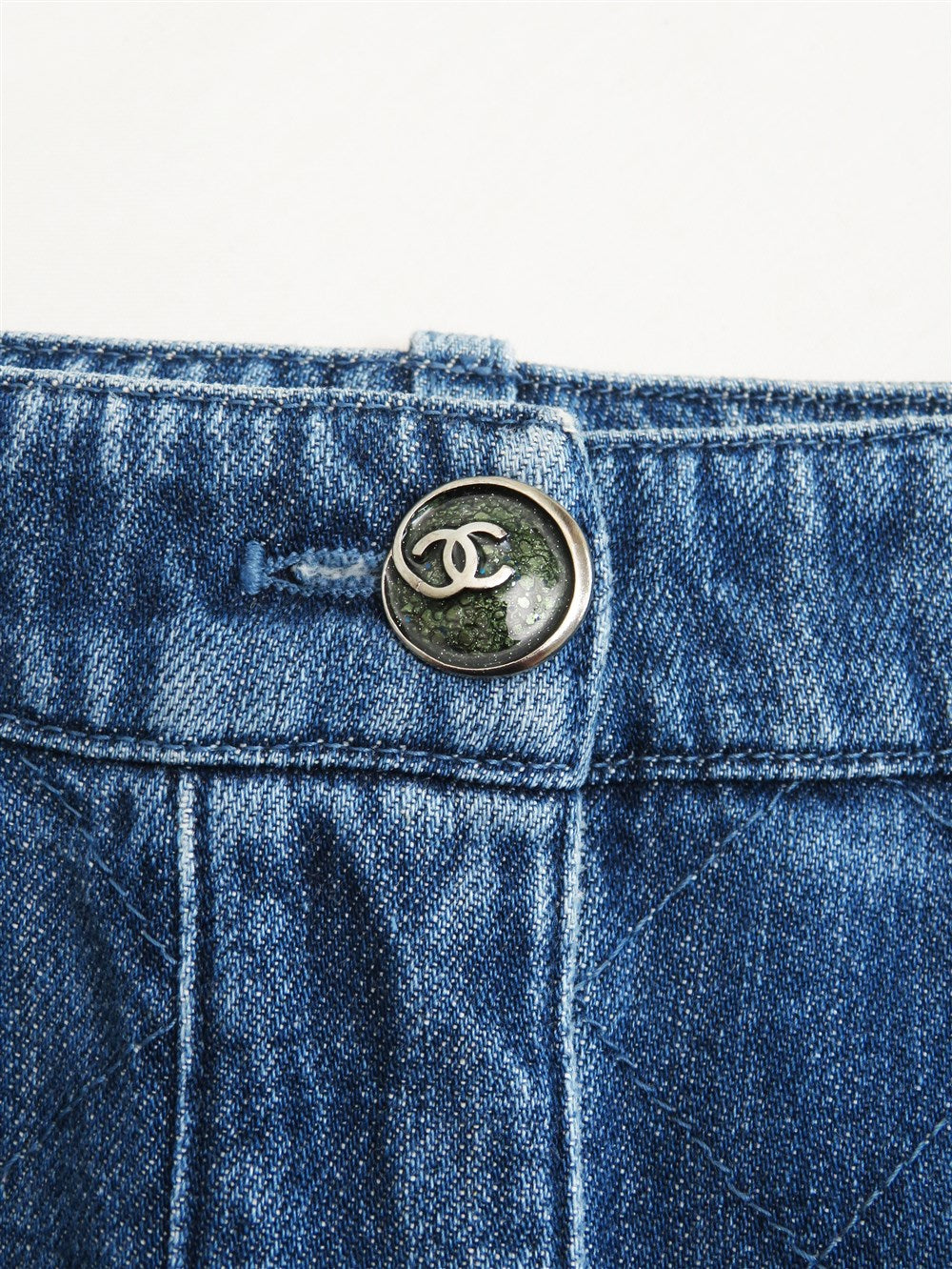 CC フレア デニム スカート