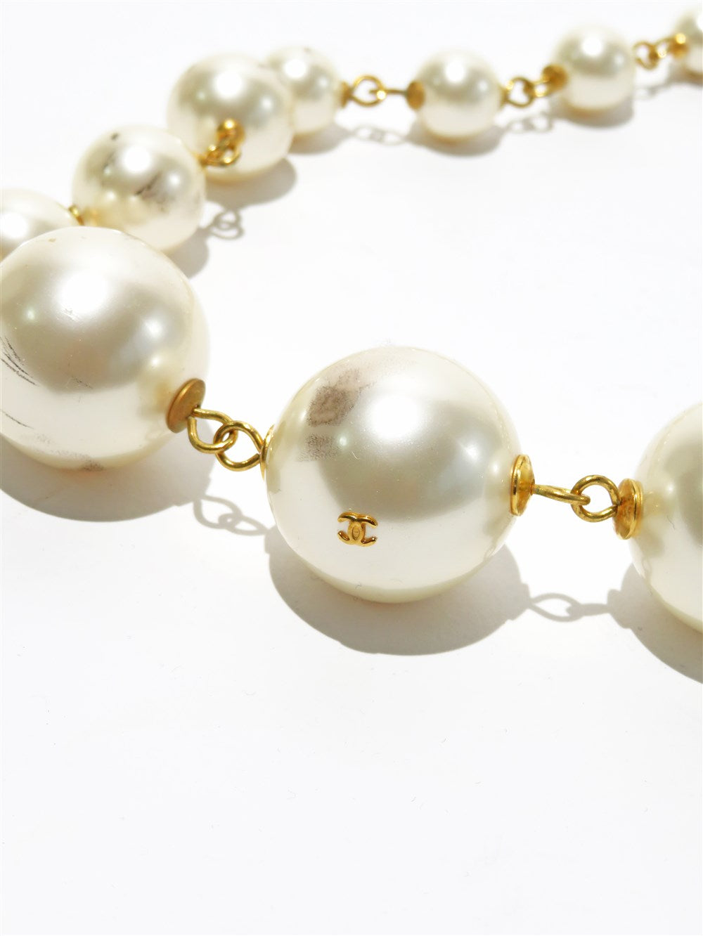 CC コスチュームパール ロングネックレス