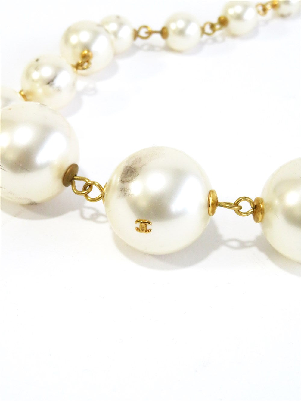 CC コスチュームパール ロングネックレス