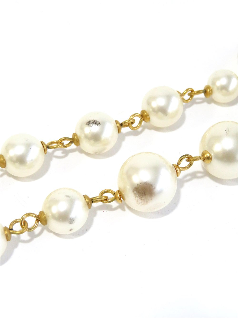 CC コスチュームパール ロングネックレス