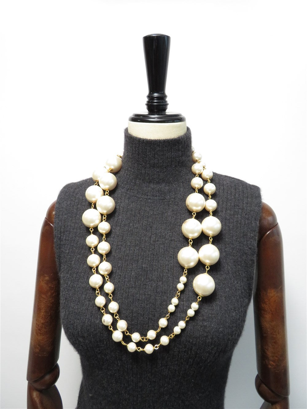 CC コスチュームパール ロングネックレス