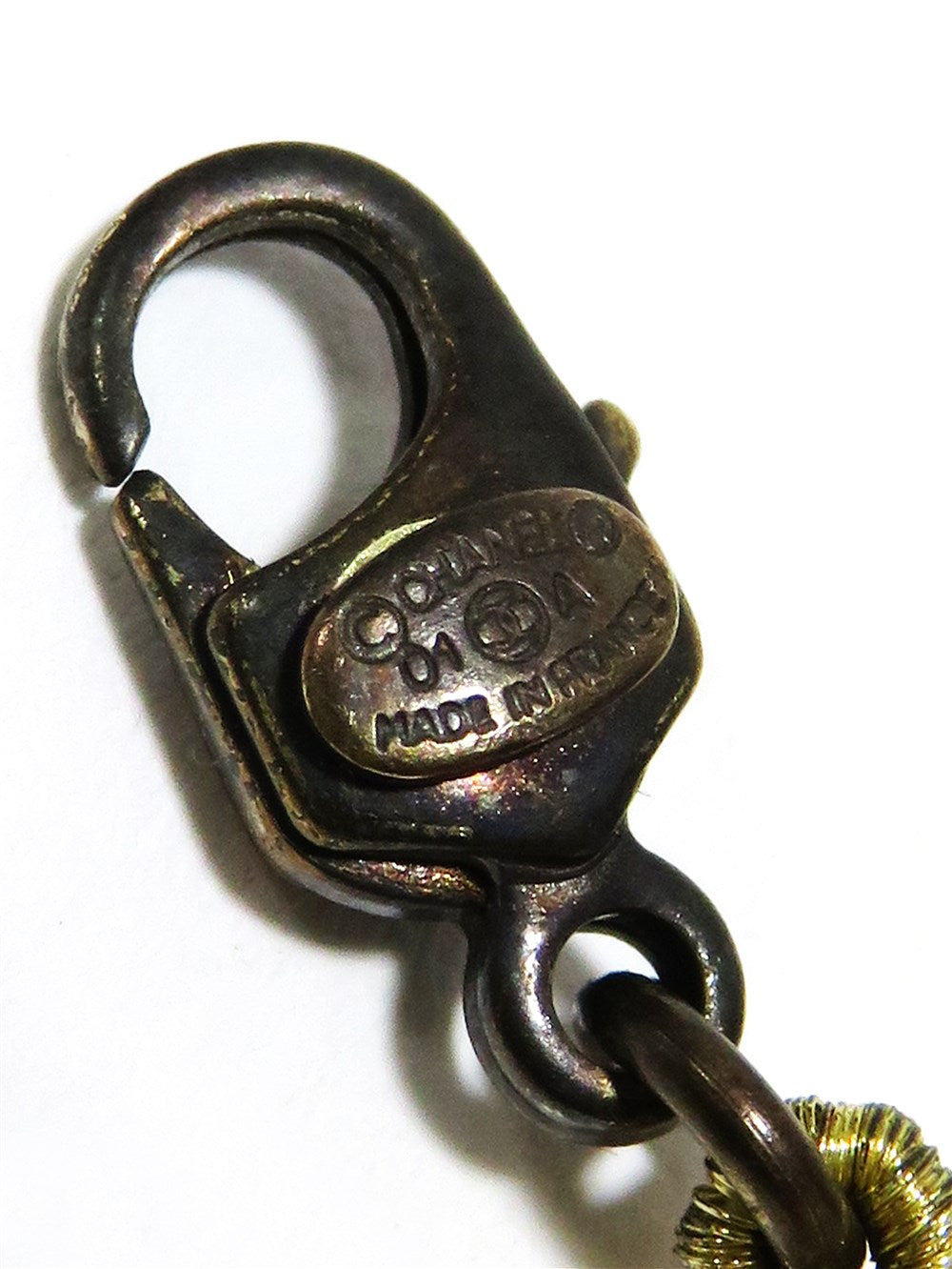 COCOマーク付き コスチュームパール ロングネックレス