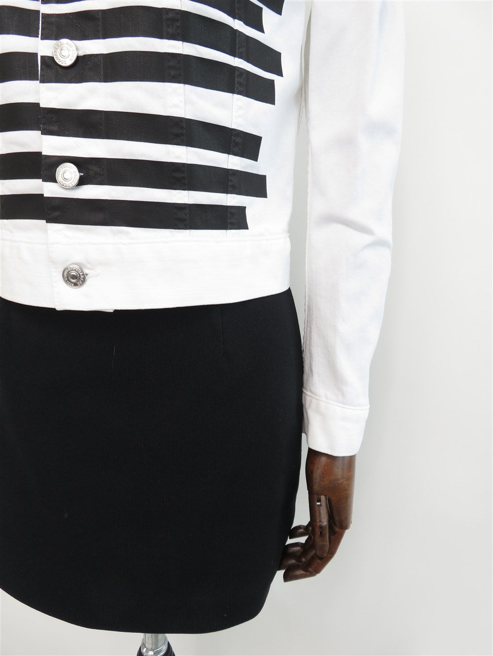 テープロゴ デニム ジャケット