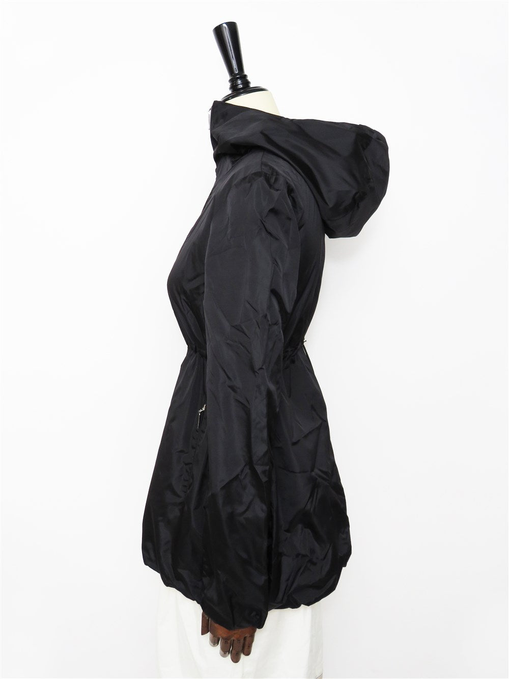 LERNE ナイロンフーデットジャケット