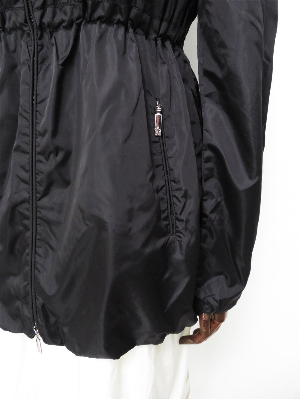 LERNE ナイロンフーデットジャケット