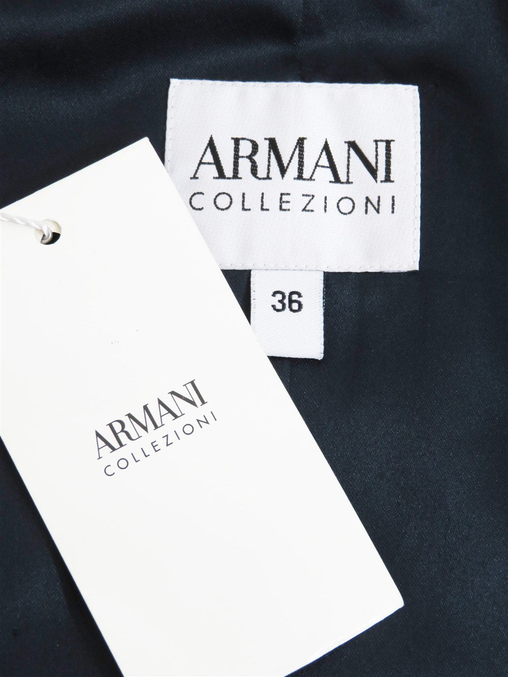 ARMANI COLLEZIONI レース デザイン ブレザー