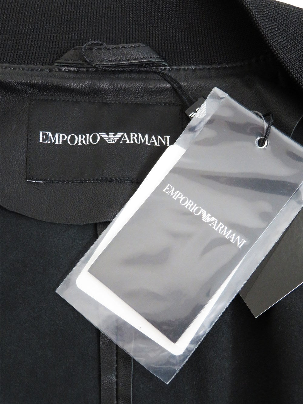 ラムレザー クロップド ジャケット