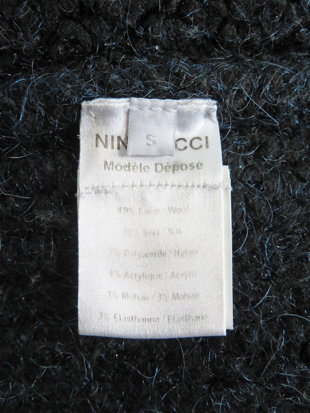 ローゲージ スリーブレス タートルニット