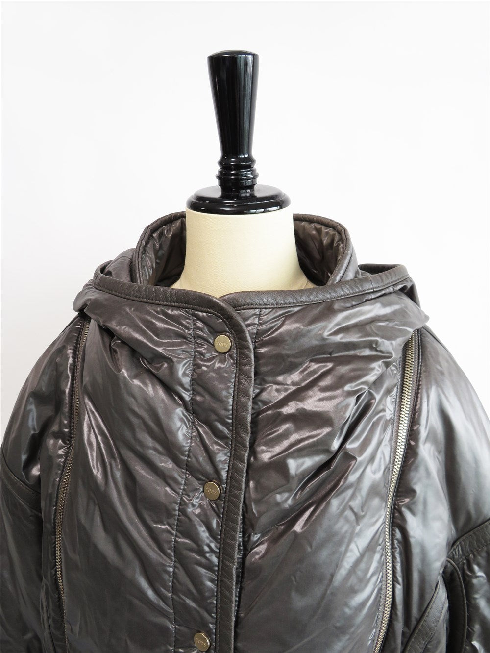 中綿 フーデッド ジャケット