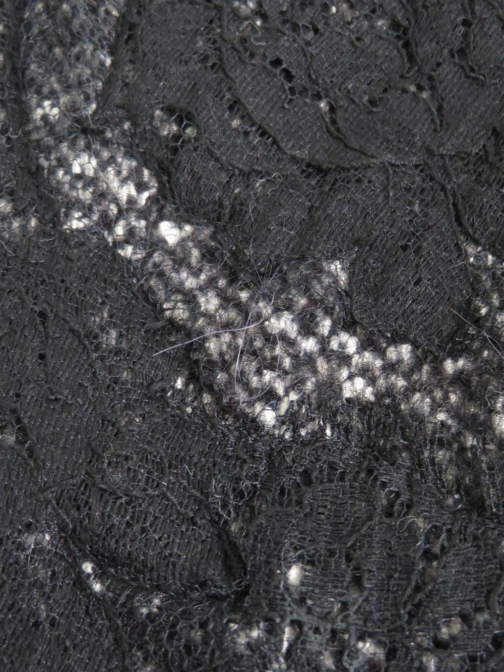 レース ツイード ワンピース