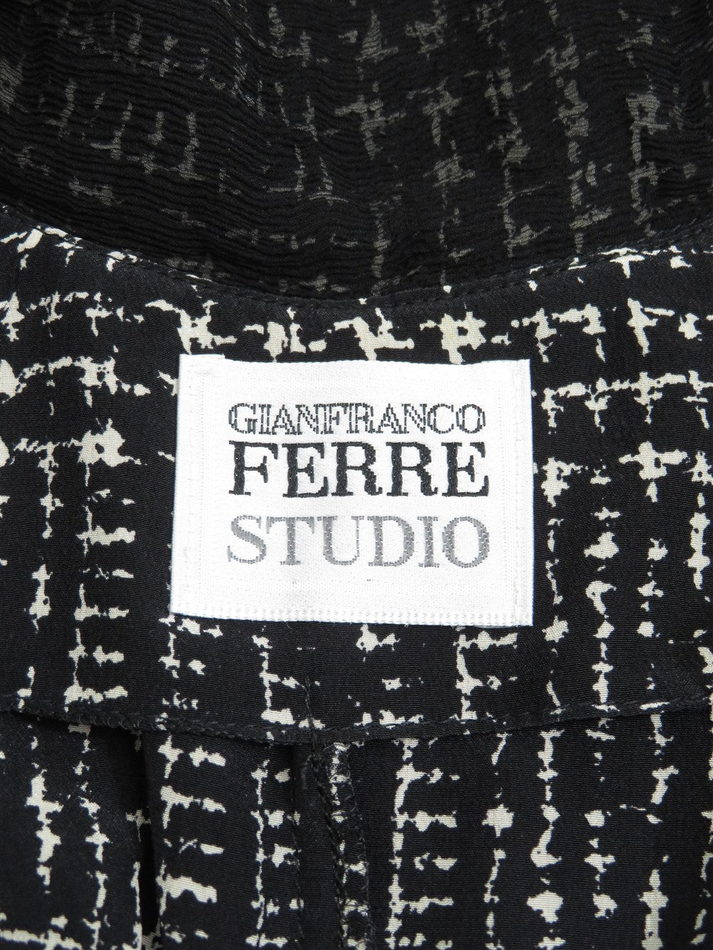 シルク リボン ブラウス