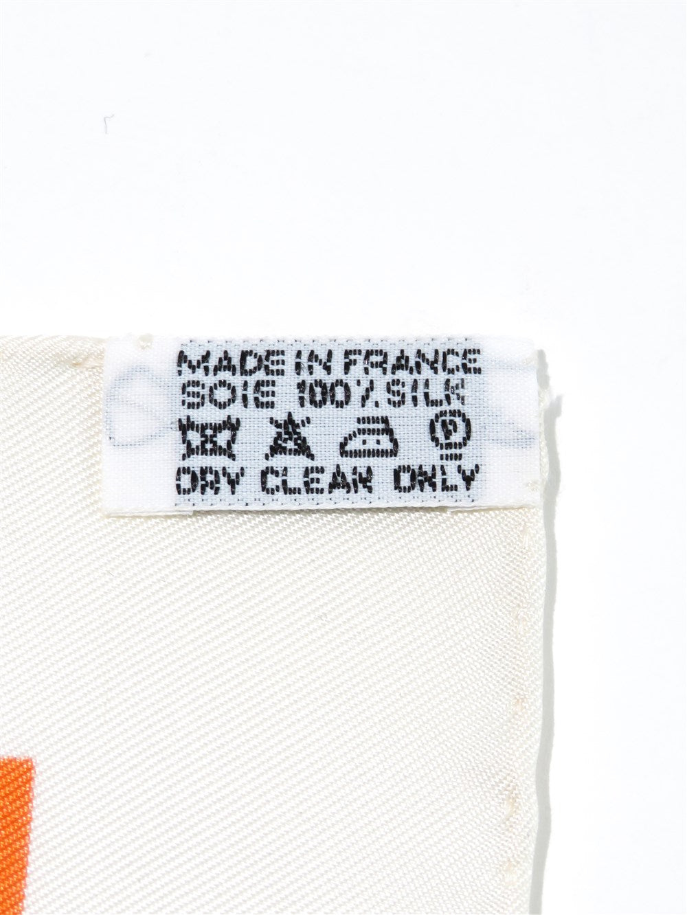 カレ45 ボルデュック リボン柄 スカーフ