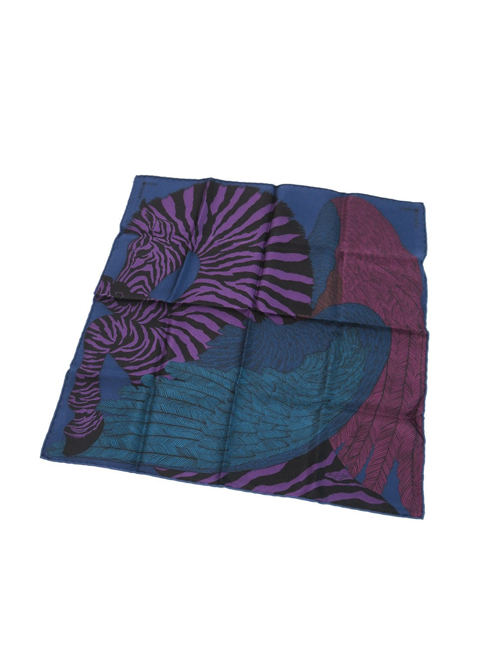 カレ45 ゼブラ・ベガサス スカーフ