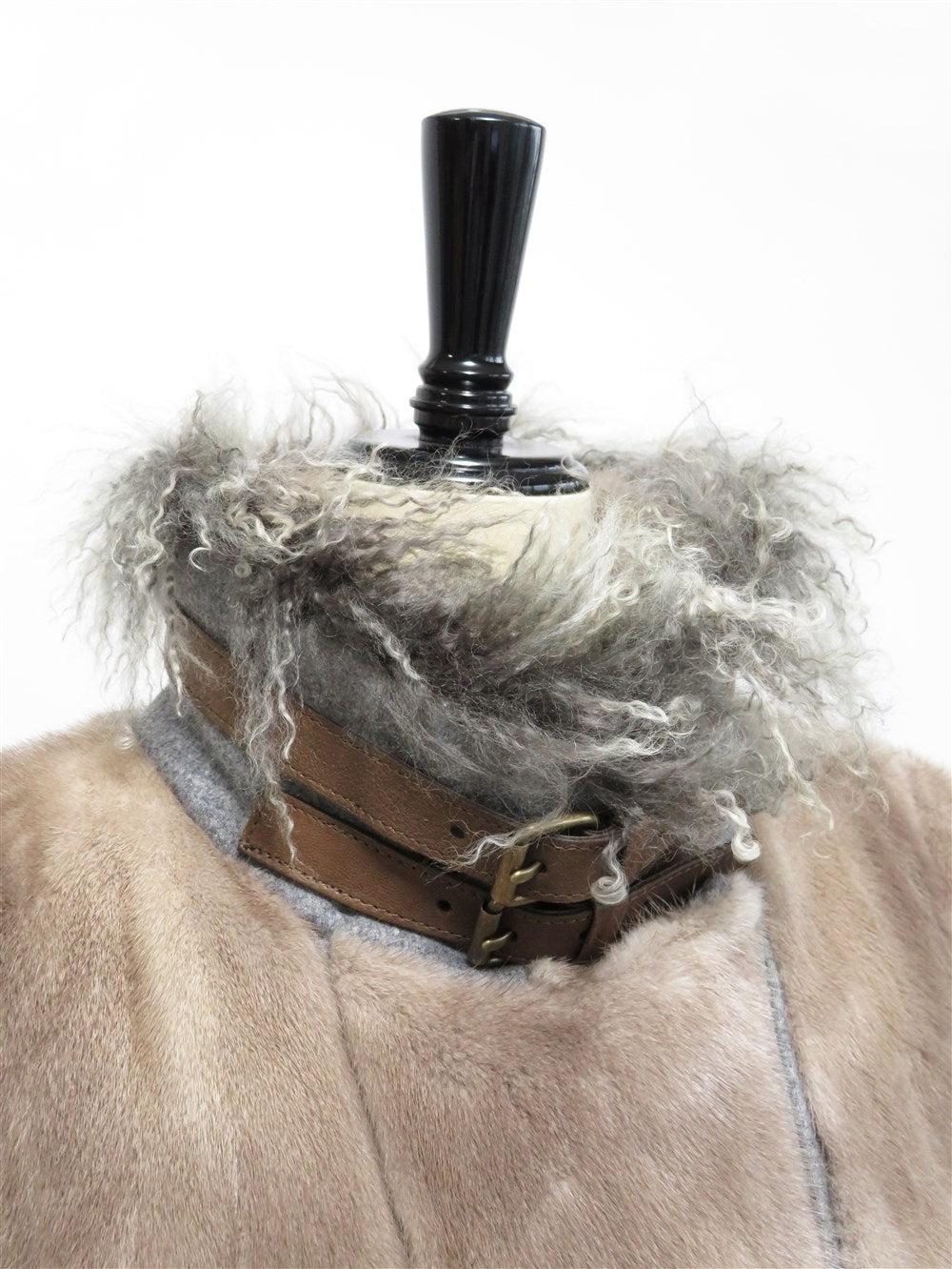 ミンク カシミヤ ベスト