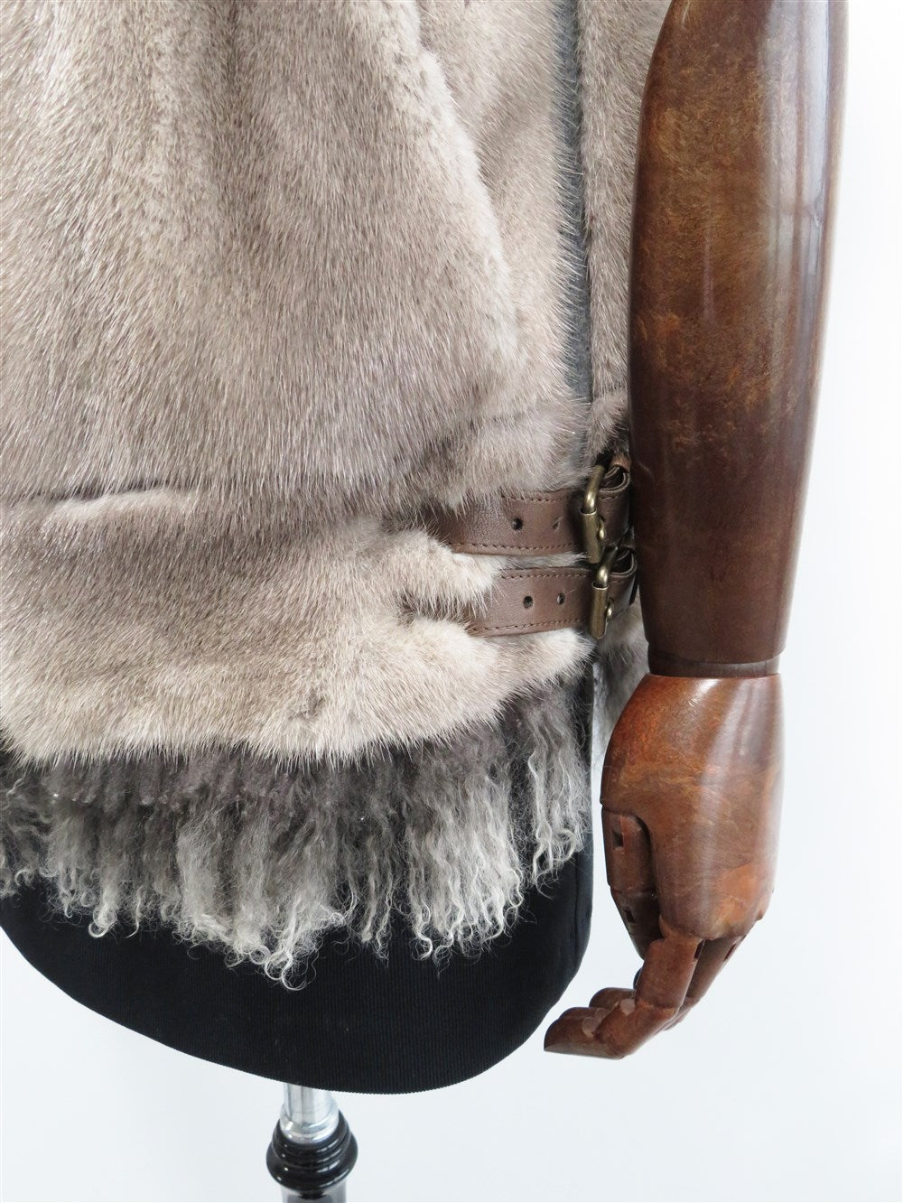 ミンク カシミヤ ベスト