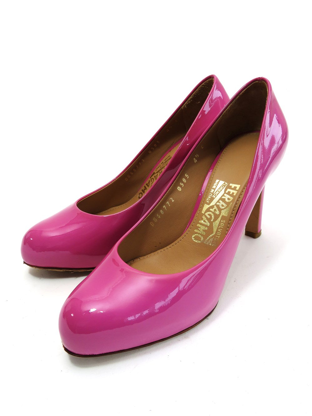 パテントレザー ハイヒール パンプス
