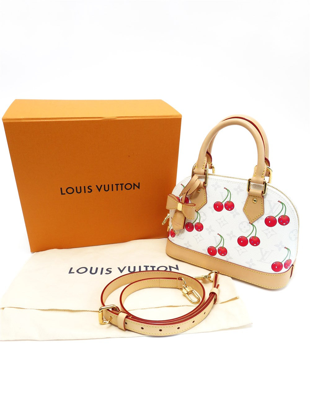 LV x TM 村上隆 アルマBB モノグラム チェリー