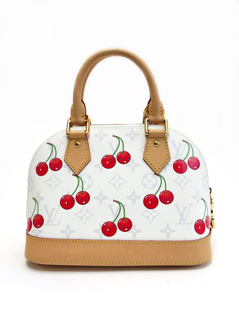 ルイヴィトン　LV × TM ナノ・アルマ　村上隆　チェリー ルイ·ヴィトン】「LOUIS VUITTON × 村上隆」第3章よりチェリーモ