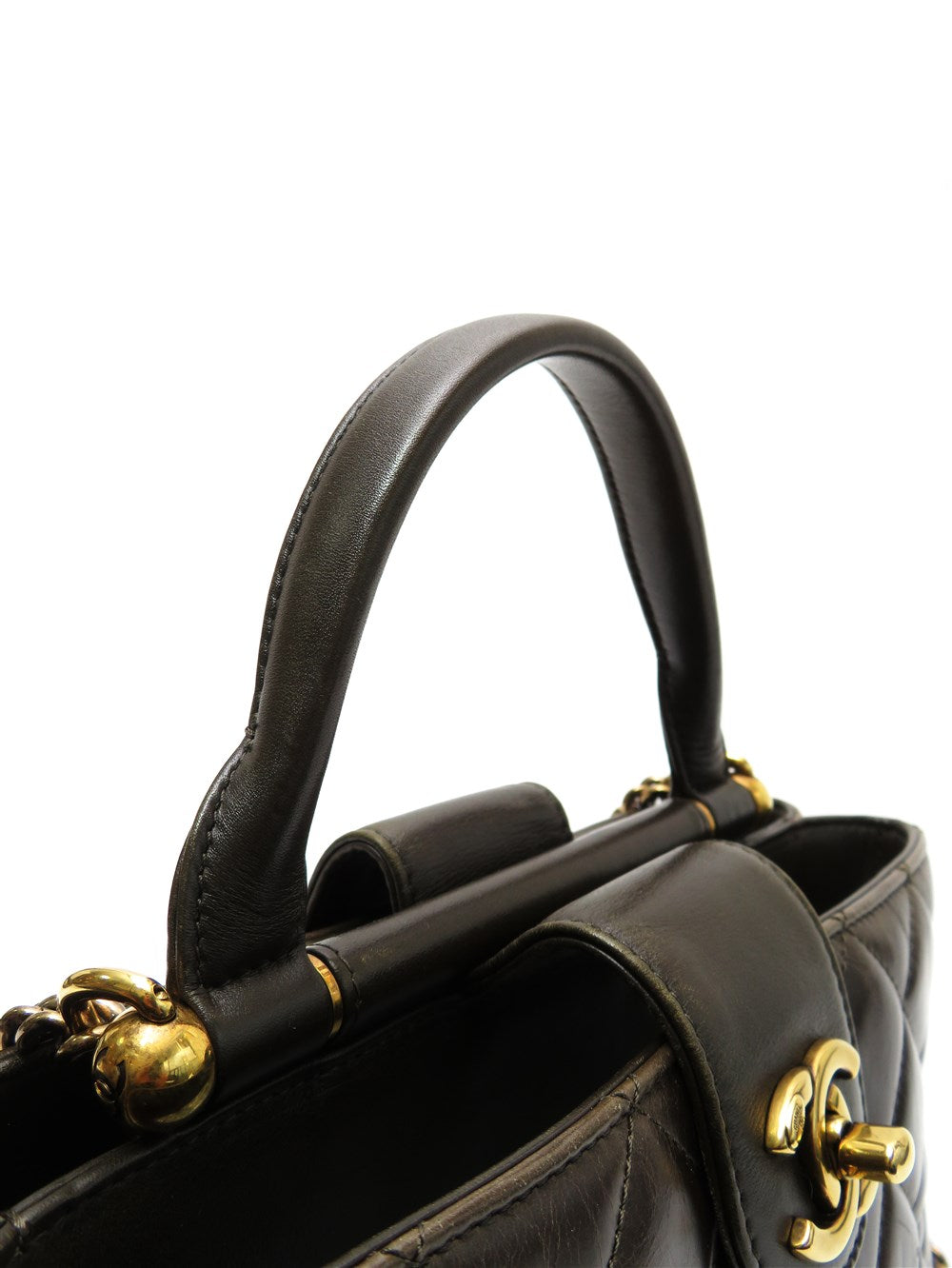 CC マトラッセ ターンロック 2WAY バッグ