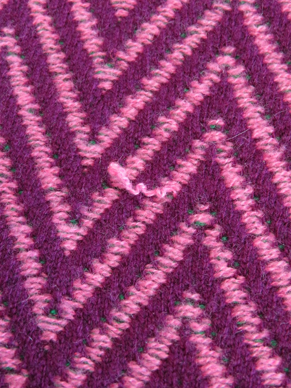 CC シェブロン柄 ニット ワンピース