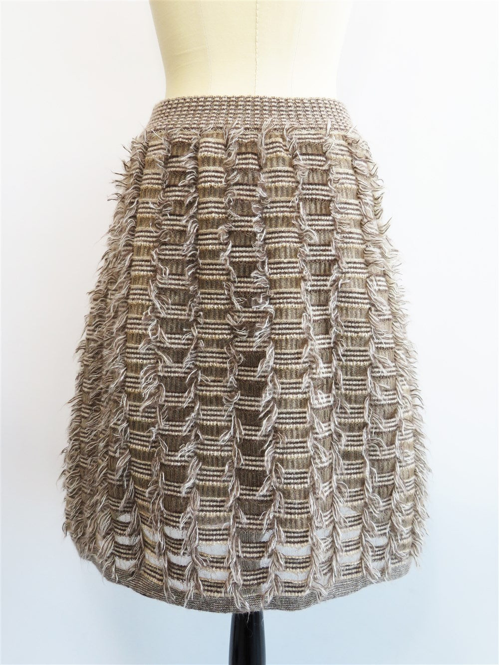 CC モザイクニット スカート