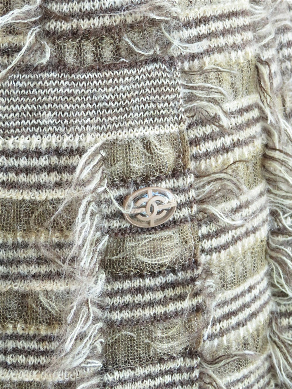 CC モザイクニット スカート