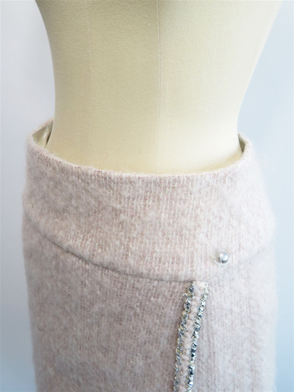 CC ボタン ブレード ツイード スーツ