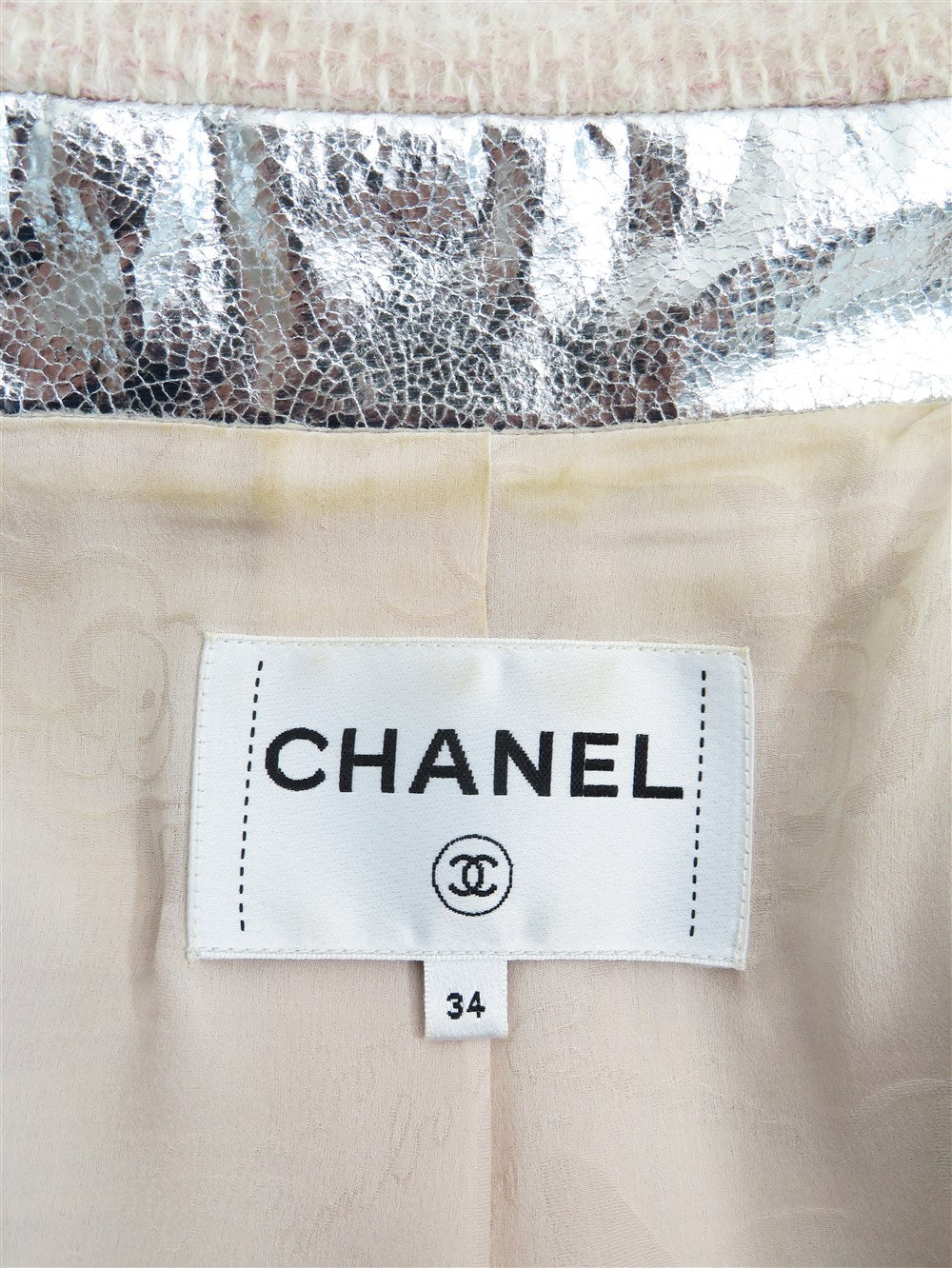 CC ボタン ブレード ツイード スーツ