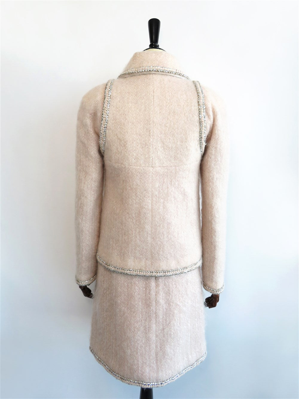 CC ボタン ブレード ツイード スーツ